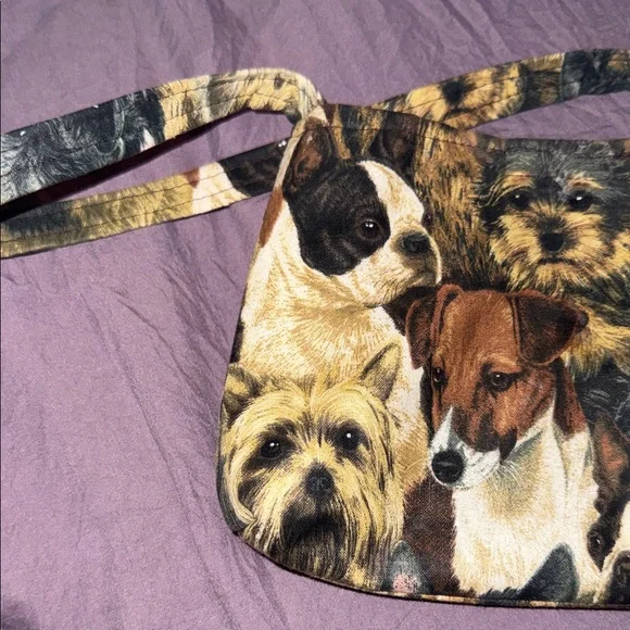 Dog Print Shoulder Bag - Picture 7 of 7